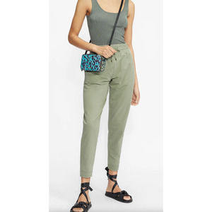Ted Baker Ioana Jersey Jogger High Rise Pants Green Size 6 TED Size 2 NWOT